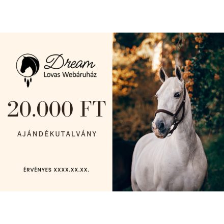 Dream Ajándék utalvány 20.000 Ft 
