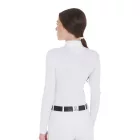 Női slim fit hosszú ujjú versenypóló