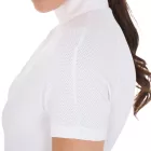Női slim fit rugalmas versenypóló