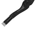 Acavallo Gel & PVC zselés anatómiai heveder - 115 cm, barna