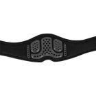 Acavallo Gel & PVC zselés anatómiai heveder - 115 cm, barna