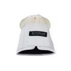 Acavallo eco-bőr tépőzáras pataharang - Cob, barna