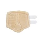 Acavallo anatómiai ínvédő szintetikus szőrmével - L, fehér