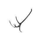 Equestro Silver Clincher Y alakú szügyelő - Cob, fekete