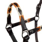 Equestro Navajo bőr kötőfék - Cob, fekete