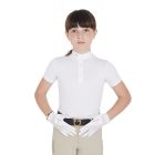 Equestro gyermek lovaglókesztyű - 10-12 éves, fehér