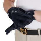 Equestro gyermek lovaglókesztyű - 10-12 éves, fehér