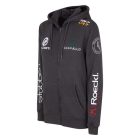 Equestro Multilogo férfi kapucnis pulcsi - XL, fekete