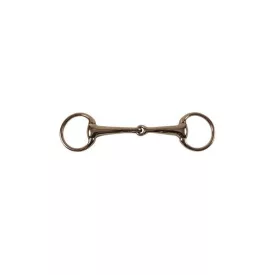   Umbria Equitazione egyszer tört olívzabla kis karikákkal - 12,5 cm
