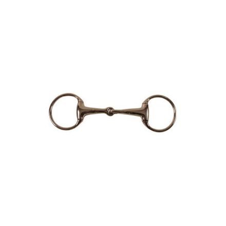 Umbria Equitazione egyszer tört olív zabla - 12,5 cm