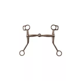 Pool's egyszer tört western feszítőzabla - 12,5 cm