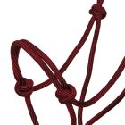 Pool's állítható csomózott kötőfék - lila