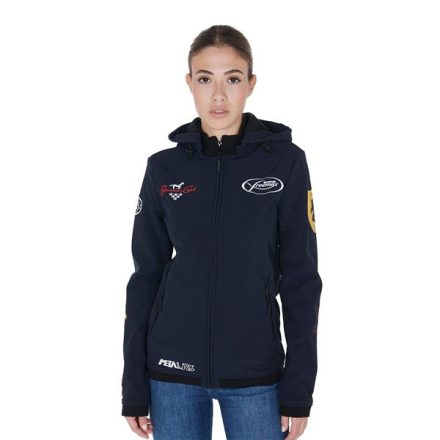 Pools's Multilogo unisex softshell dzseki - L, fekete