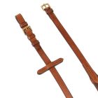 Equestro gumis bőr szár - Póni, fekete