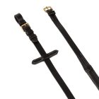 Equestro gumis bőr szár - Póni, fekete