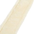 Equestro Candice műszőrmés heveder - 100 cm, barna