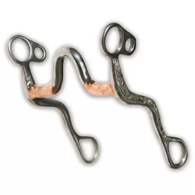   Prof. Choice | Bob Avila Leaf Shank w/ Medium Port & Copper Bars Bit