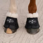 Hard Shell All-Purpose Bell Boots w/ Fleece | Fekete