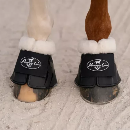 Hard Shell All-Purpose Bell Boots w/ Fleece | Fekete