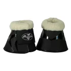 Hard Shell All-Purpose Bell Boots w/ Fleece | Fekete