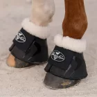 Hard Shell All-Purpose Bell Boots w/ Fleece | Fekete
