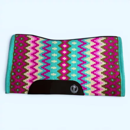 Cayuse Pad EASY All-In-One Pink Candy Western Nyeregalátét 84×97 cm