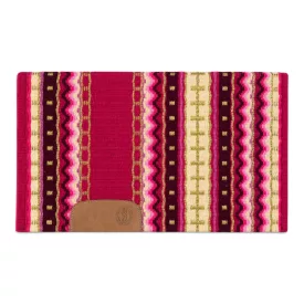   Cayuse CREME Rosewood Trail krémszínű-rózsafa western show blanket (bemutató alátét) 79x97 cm