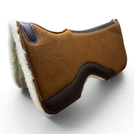   Cayuse EASY Connect Wool Tan Close-Contact Szőrmés Western Filcalátét
