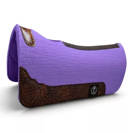 Cayuse Beauty2 Levendula színű Merino Nemez Western Nyeregalátét