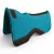 Cayuse EASY Connect Turquoise Close-Contact Western Filcalátét