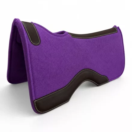 Cayuse EASY Connect Purple Close-Contact Western Filcalátét