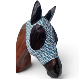 Cayuse Maska Flexy / Aztec Blue lycra légymaszk (Cob/Full)