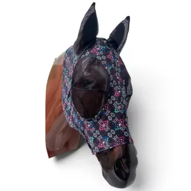 Cayuse Maska Flexy / Aztec Black lycra légymaszk (Cob/Full)