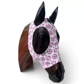 Cayuse Maska Flexy / Aztec Pink lycra légymaszk (Cob/Full)