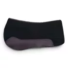 Cayuse Rounder Black merinó filc western nyeregalátét - 78 cm
