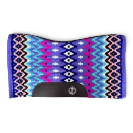   Cayuse EASY all in one Crazy purple v2 lila western nyeregalátét / 86x96 cm