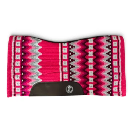 Cayuse EASY all in one Freak Pink élénkrózsaszín western nyeregalátét - 86x96 cm