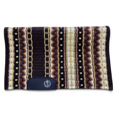Cayuse Creme Espresso western show blanket (bemutató alátét) - 86x106 cm