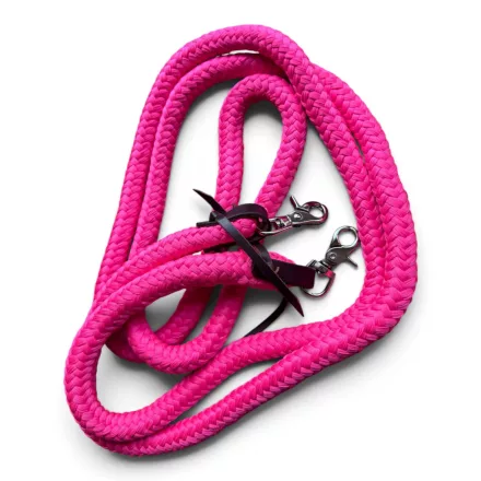 Cayuse Cotton Pink zárt pamutkötél western szár / rózsaszín / 3,1 m