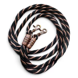   Cayuse RoseGold zárt western kötél szár / rawhide díszítéssel / 3,1 m