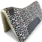Cayuse Canvas Cheetah párducmintás western nyeregalátét / 79x81 cm