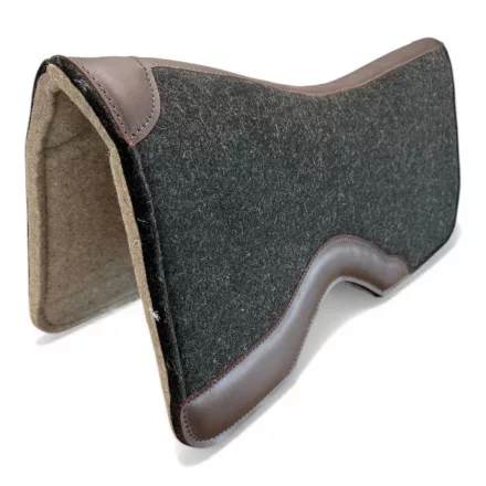 Cayuse Bully Connect filc western nyeregalátét grafit 25 mm