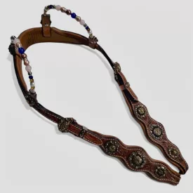 Cayuse Navy Pearl anatómiai western kantár / cob méret