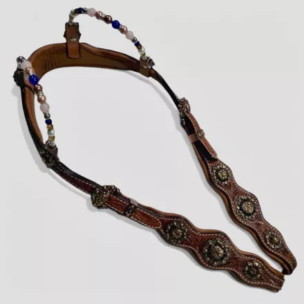 Cayuse Navy Pearl anatómiai western kantár / cob méret