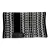 Cayuse ShininBlack mélyfekete western show blanket (bemutató alátét) 86x106 cm