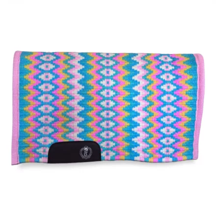 Cayuse PastelPower pasztellmintás western show blanket (bemutató alátét) 86x106 cm