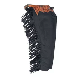   Cayuse Show Chaps Buckle prémium western bőr lábszárvédő