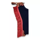 Cayuse Two-Tone Chapsy prémium kéttónusú bőr lábszárvédő XS