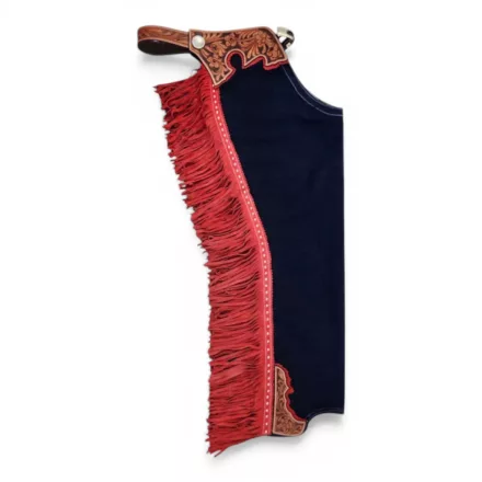 Cayuse Two-Tone Chapsy prémium kéttónusú bőr lábszárvédő XXS méret