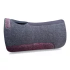 Cayuse Beauty Grey Merino Nemez Western Nyeregalátét